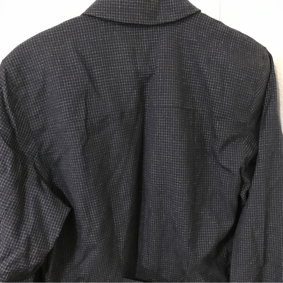 Vintage 90s excursion gray plaid jacket and high waisted pants - Picture 5 of 13